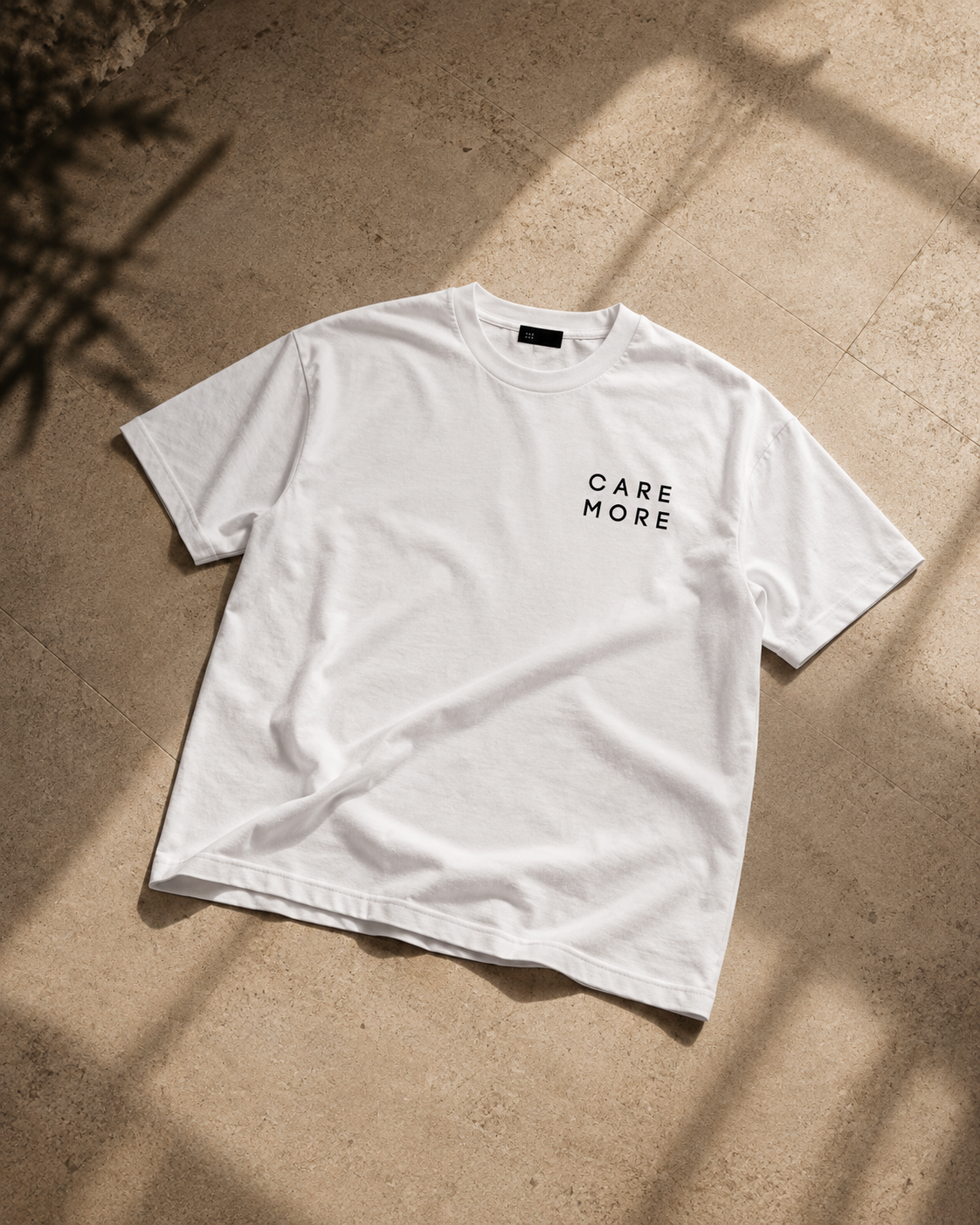 The Essential Tee - White | Care More