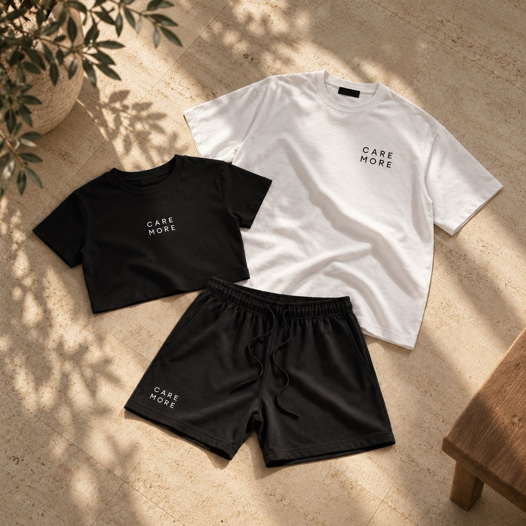 The Essential Tee - White | Care More